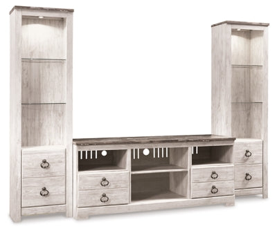 Willowton 3-Piece Entertainment Center