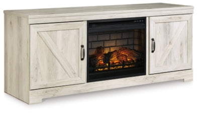 Mueble de TV Bellaby de 63" con chimenea eléctrica